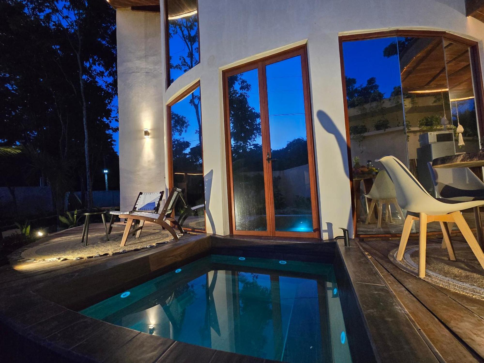 Villa Con Jacuzzi En Bacalar Buenavista  المظهر الخارجي الصورة